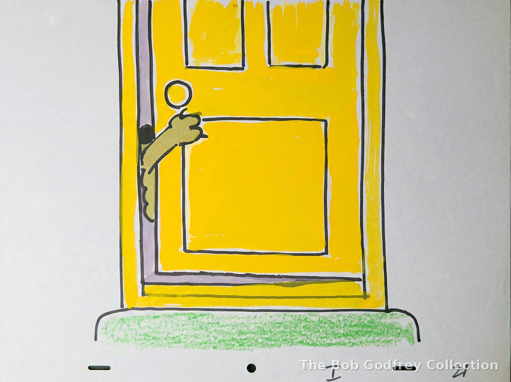 ORIGINAL Roobarb Title Sequence drawing - 021