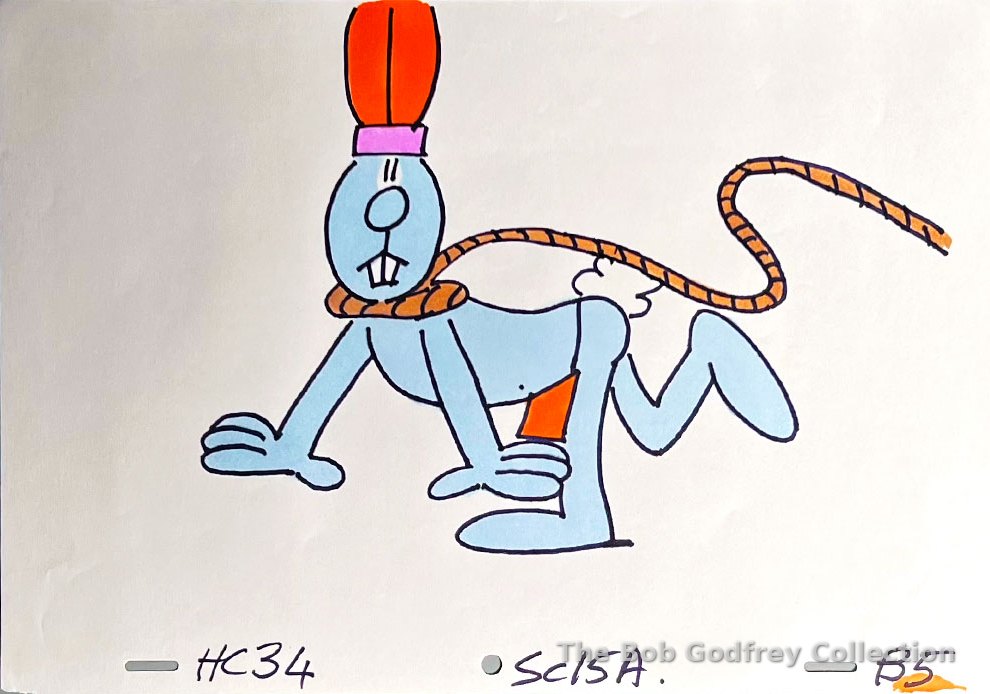ORIGINAL Henry's Cat artwork HC34 Sc15A B5
