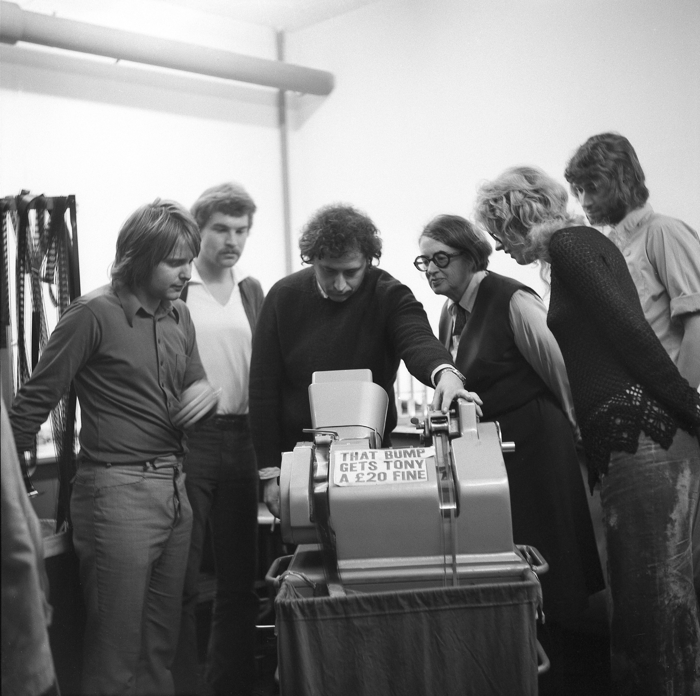 In the cutting room.